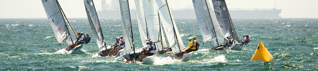 Vipers head upwind at the North Americans in Long Beach 2014