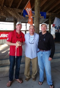 Team DragonFire, third at the February event. From left to right: Byron Lamotte, Jonathan Asch, and Andrew Weiss.