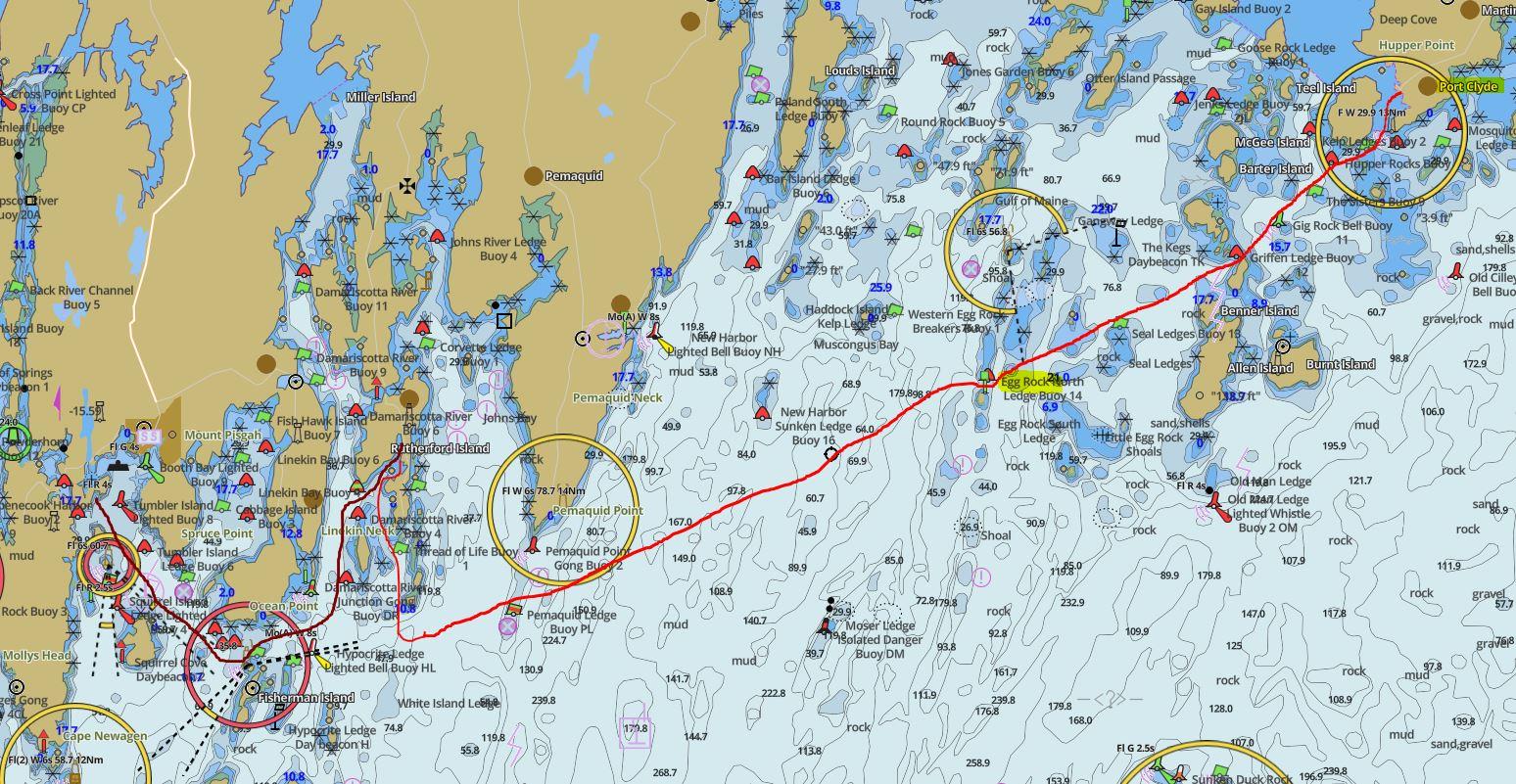 Boothbay Harbor Yacht Club Regatta and Viper Down East Cruise + Scorch