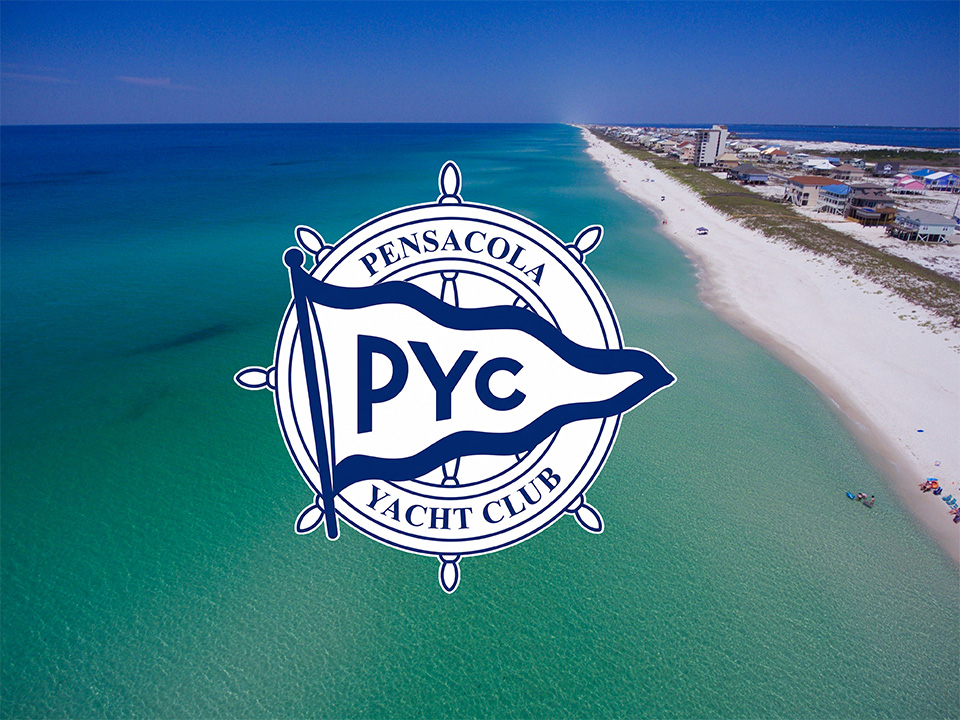 Pensacola Yacht Club and the Gulf 