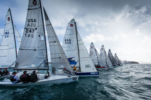 A very competitive starting line at the Worlds